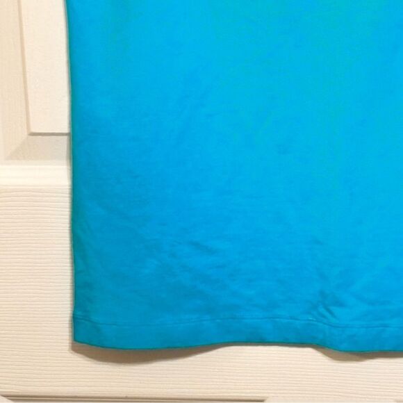 Kate Spade | Women’s Blue Cammy Tank Turquoise Cotton Decorative Bows Top M - Picture 14 of 16